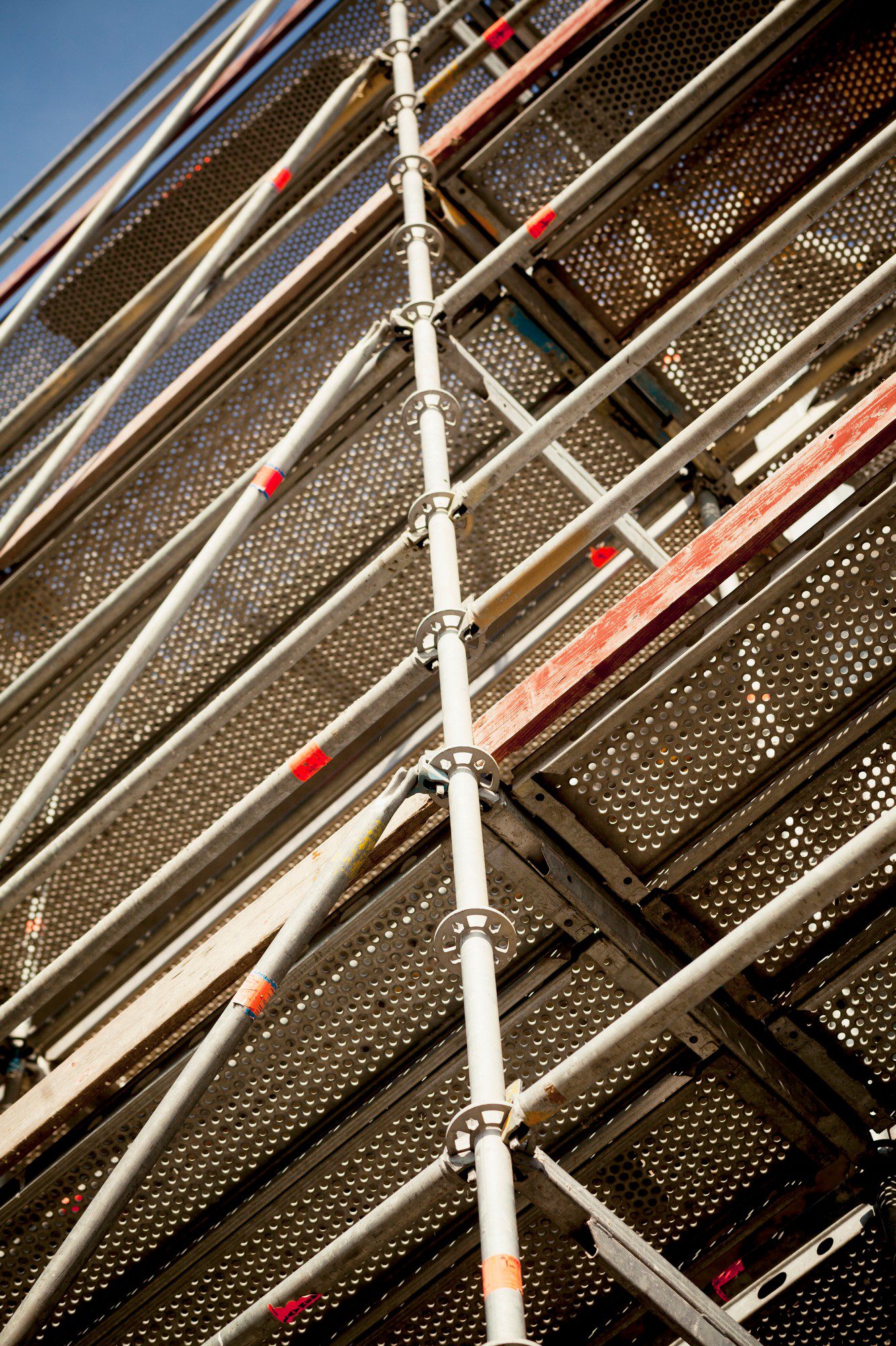 Low Angle View Of Scaffoldings On Building 2021 08 29 00 56 42 Utc